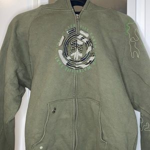 Element green hoodie